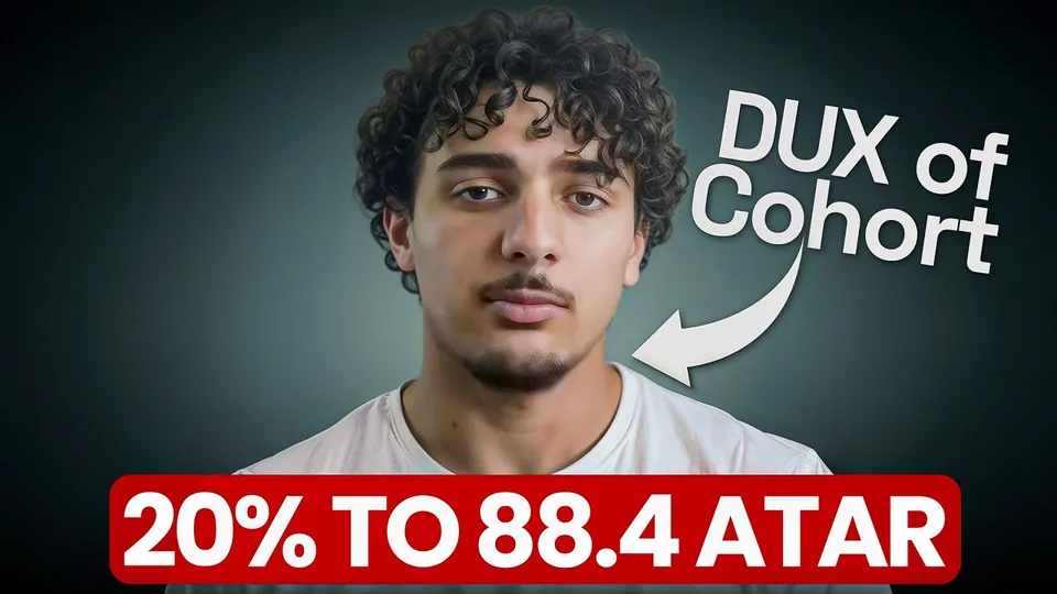 Ibrahim: 20–30% to 88.4 ATAR